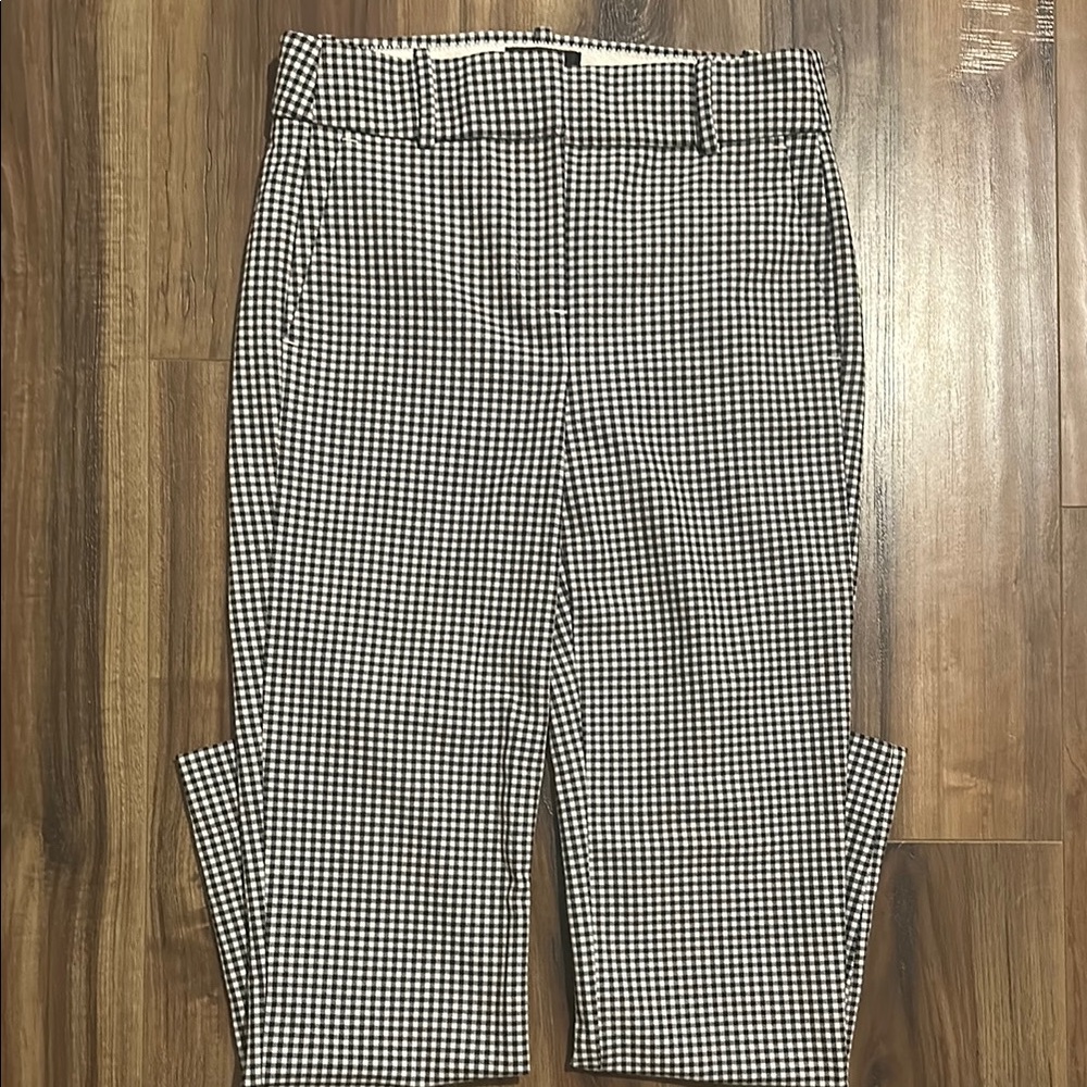 Cute B/W Gingham Pants